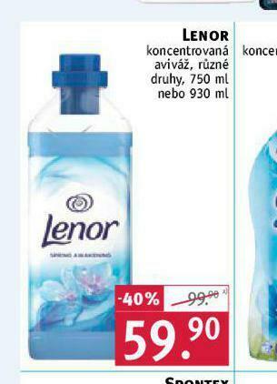 Rossmann Lenor aviváž nabídka