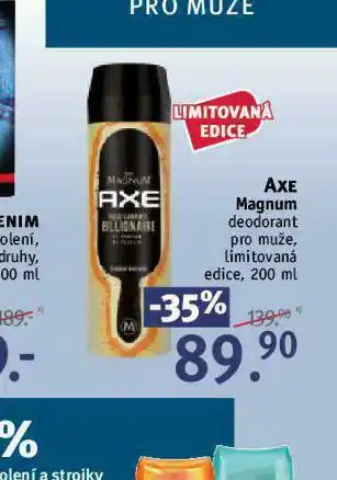 Axe magnum deodorant