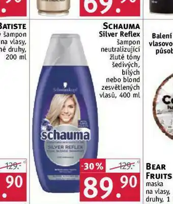 Rossmann Schauma silver reflex šampon nabídka