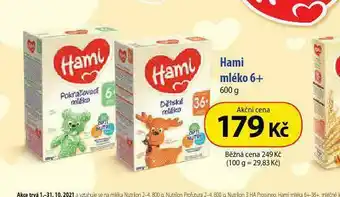 Dr. Max Hami mléko 6+ nabídka