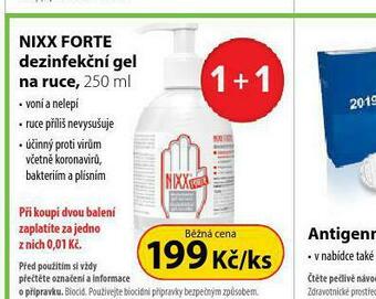 Dr. Max Nixx forte dezinfekční gel na ruce nabídka