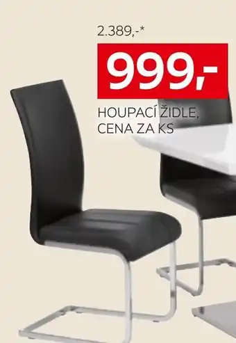 XXXLutz HOUPACÍ ŽIDLE, CENA ZA KS nabídka