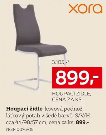 XXXLutz HOUPACÍ ŽIDLE, CENA ZA KS nabídka