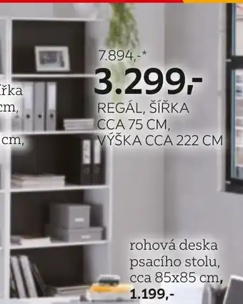 XXXLutz REGÁL, ŠÍŘKA CCA 75 CM, VÝŠKA CCA 222 CM nabídka