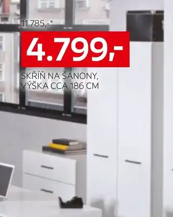 XXXLutz SKŘÍŇ NA ŠANONY, VÝŠKA CCA 186 CM nabídka