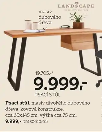 XXXLutz PSACÍ STŮL nabídka