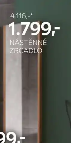 XXXLutz NÁSTĚNNÉ ZRCADLO nabídka