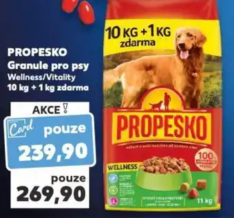 Kaufland PROPESKO Granule pro psy nabídka