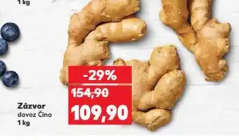 Kaufland Zázvor nabídka