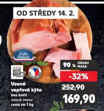 Kaufland Uzená vepřová kýta nabídka