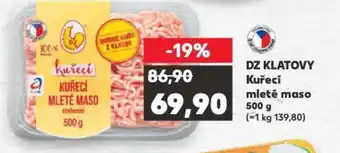 Kaufland DZ KLATOVY Kuřecí mleté maso 500 g nabídka