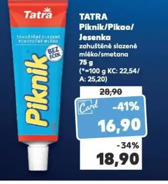 Kaufland TATRA Piknik/Pikao/ Jesenka nabídka