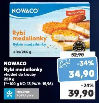 Kaufland NOWACO Rybí medailonky nabídka