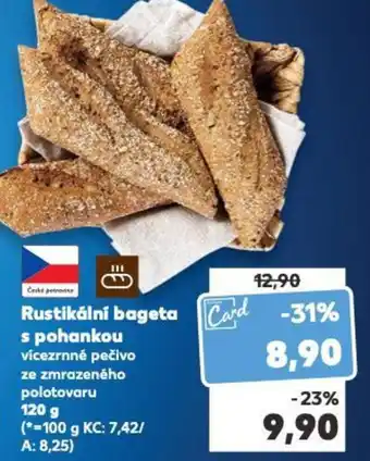 Kaufland Rustikální bageta s pohankou nabídka