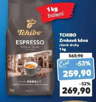 Kaufland TCHIBO Zrnková káva nabídka