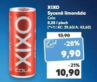 Kaufland XIXO Sycená limonáda nabídka
