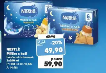 Kaufland NESTLÉ Mličko s kaši nabídka