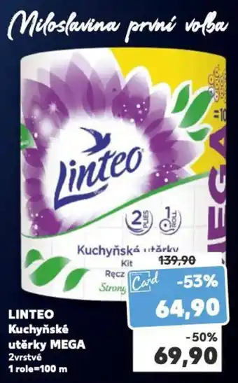 Kaufland LINTEO Kuchyňské utěrky MEGA nabídka
