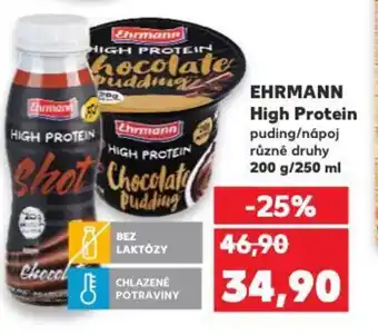 Kaufland EHRMANN High Protein nabídka