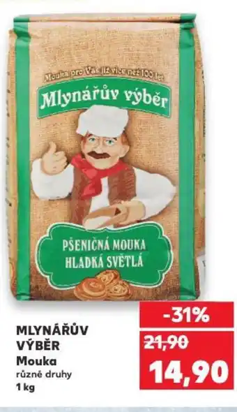 Kaufland MLYNÁŘŮV VÝBĚR Mouka nabídka