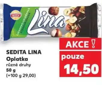 Kaufland SEDITA LINA Oplatka nabídka