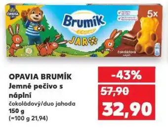 Kaufland OPAVIA BRUMIK Jemné pečivo s náplní nabídka