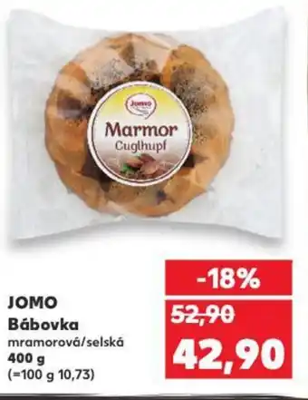 Kaufland JOMO Bábovka nabídka