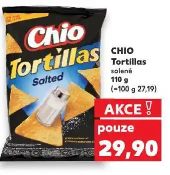 Kaufland CHIO Tortillas solené 110 g nabídka