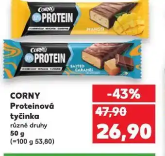 Kaufland CORNY Proteinová tyčinka nabídka