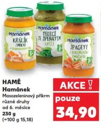Kaufland HAMÉ Hamánek nabídka