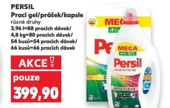 Kaufland PERSIL Prací gel/prášek/kapsle nabídka