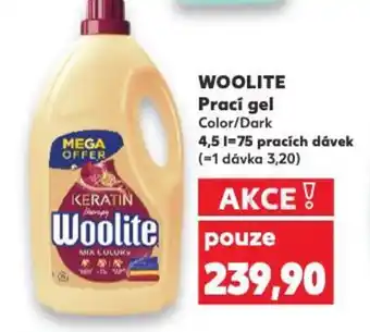 Kaufland WOOLITE Prací gel nabídka