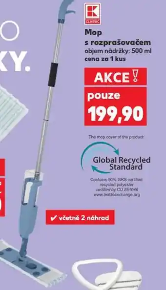 Kaufland Mop s rozprašovačem nabídka