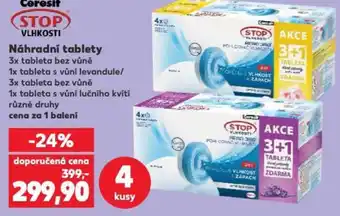 Kaufland Náhradní tablety nabídka