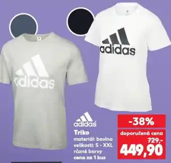 Kaufland Adidas Triko nabídka