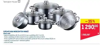 Makro 11DÍLNÁ SADA NEREZOVÝCH HRNCŮ nabídka