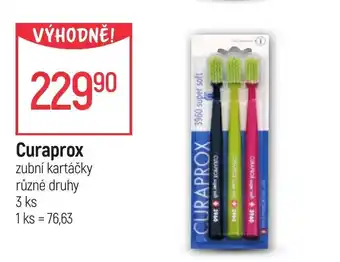Globus Curaprox zubní kartáčky nabídka