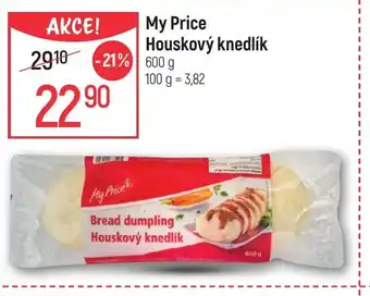 Globus My Price Houskový knedlík nabídka