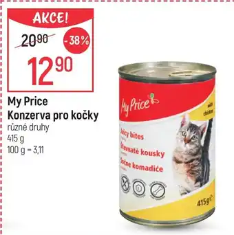 Globus My Price Konzerva pro kočky nabídka