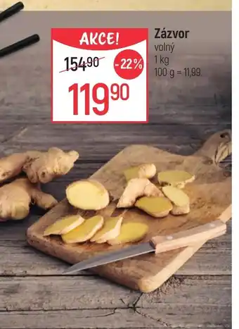 Globus Zázvor nabídka