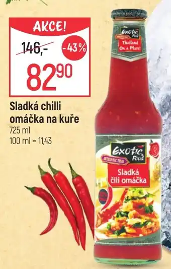 Globus Sladká chilli omáčka na kuře 725 ml nabídka