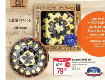 Globus Královský koláč mix nabídka