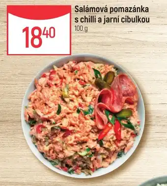 Globus Salámová pomazánka s chilli a jarní cibulkou 100 g nabídka