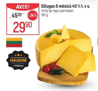 Globus Džiugas 6 měsíců 40 % t. v s. nabídka