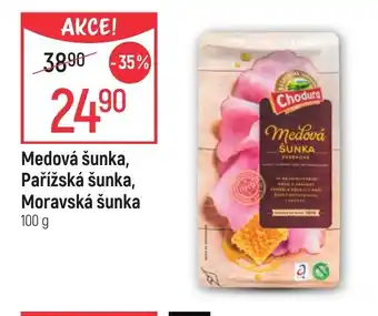 Globus Medová šunka, Pařížská šunka, Moravská šunka nabídka