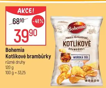Globus Bohemia Kotlíkové brambůrky nabídka