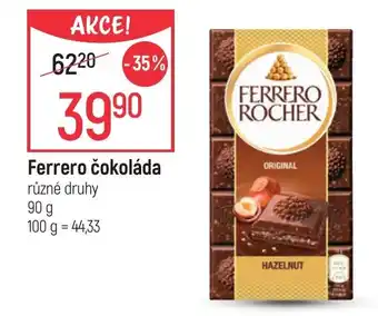 Globus Ferrero čokoláda nabídka