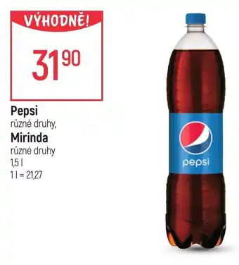 Globus Pepsi nabídka