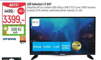Globus LED televizor LT-847 nabídka