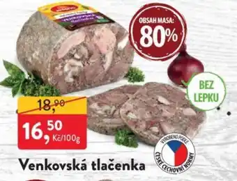 MP Krásno Venkovská tlačenka nabídka